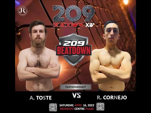 Andrew Toste vs Ramon Cornejo - 209BEATDOWN XIV - APRIL 16, 2022