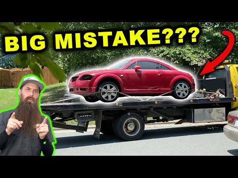 Rebuilding an Abandoned 1.8t Audi TT ~ Buying Unfinished Project Cars