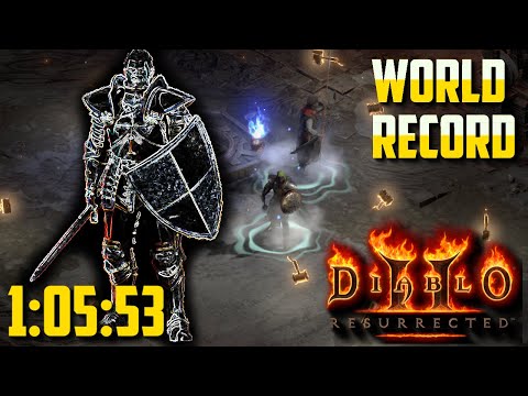 [World Record] Diablo 2 - Normal Hardcore Paladin Speedrun