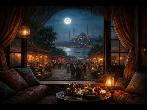 17th Century Ottoman Night 🌙 | 1 Hour 8K Cinematic Ambience & Ottoman Music