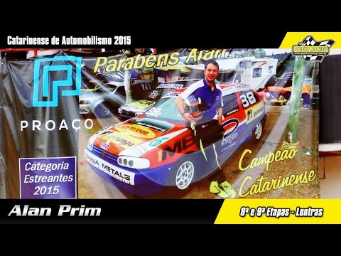 Alan Prim - 8ª e 9ª Etapas Catarinense de Automobilismo 2015 - Lontras