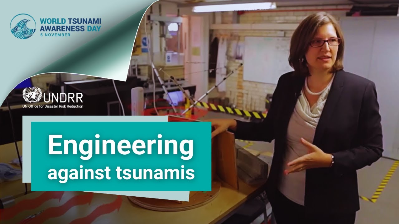 These researchers built a tsunami simulator that recreates tsunamis in the lab | UNDRR
