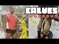 Hardcore Calves Workout • Nezeer Adams • African Bodybuilder