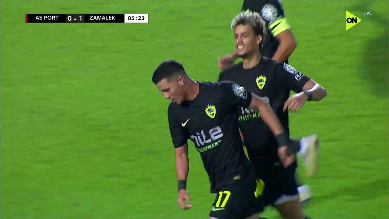 ملخص مباراة الزمالك وبورت (2-1) دوري ابطال افريقيا