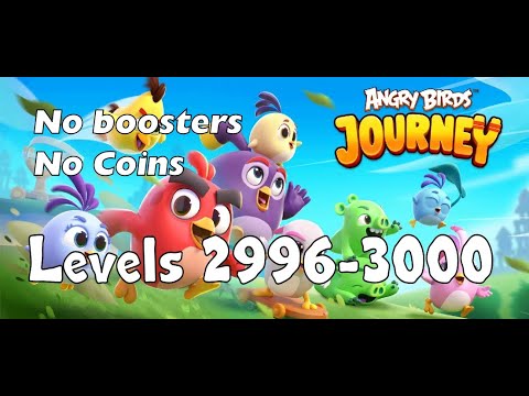 Angry Birds Journey Levels 2996-3000