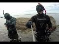 подводная охота #3 в балтийском море камбала 