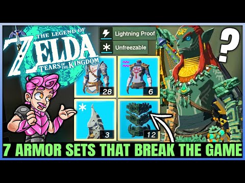 This Hidden Armor Set Makes You INVINCIBLE - 7 Best Armor Sets You NEED - Tears of the Kingdom!