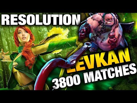Resolut1on Dota 2 [Windranger] ft Levkan Pudge 3800 Matches