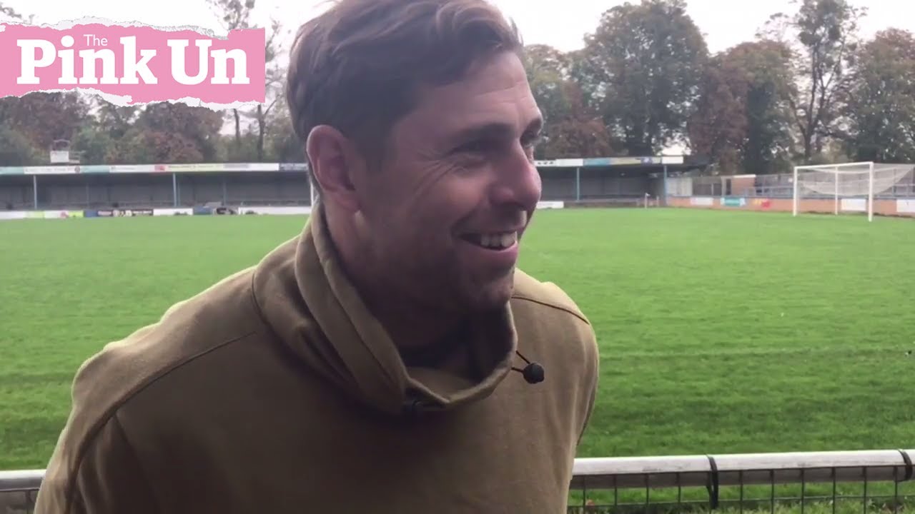 Norwich City legend Grant Holt chats to Michael Bailey on joining King's Lynn Town - YouTube