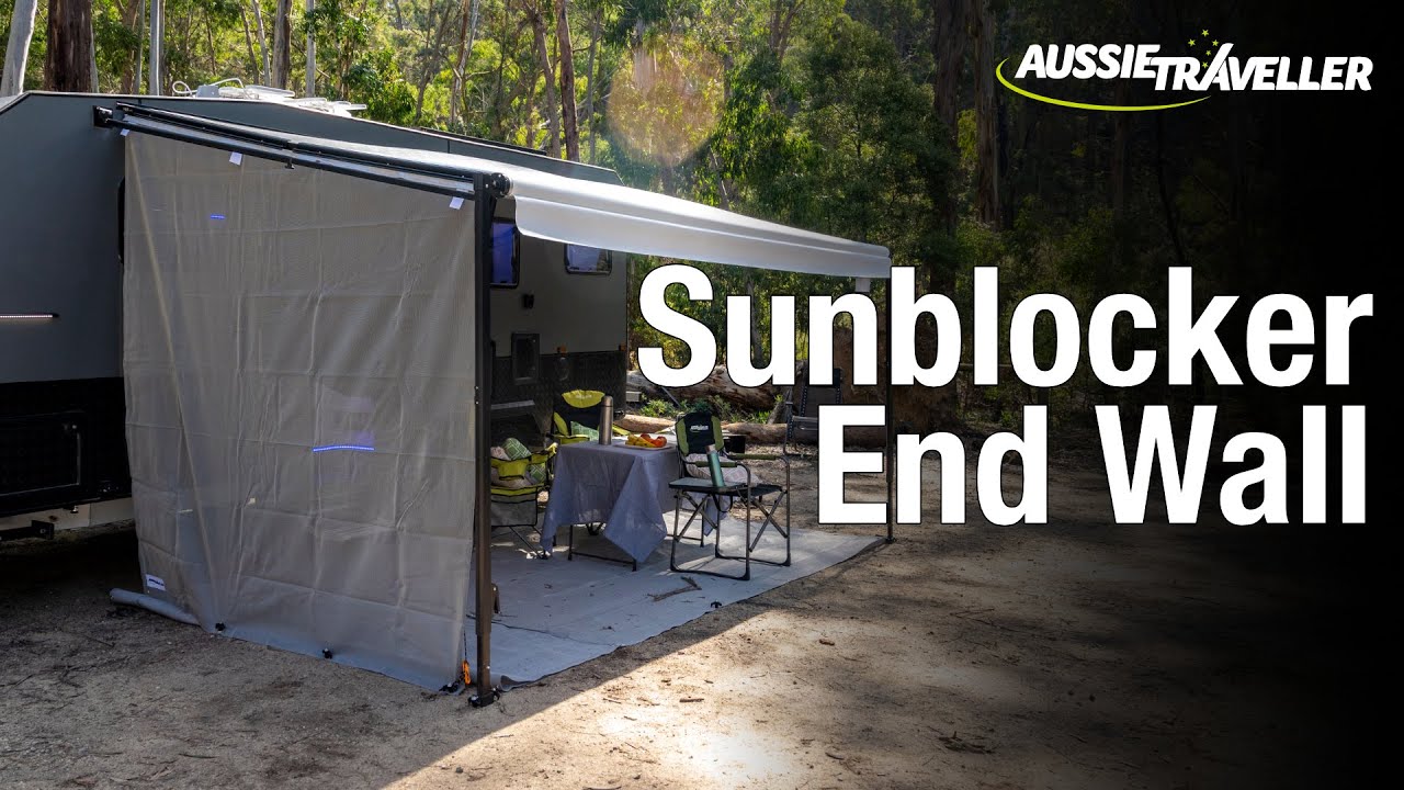 Watch video Aussie Traveller Sunblocker Caravan End Wall Now Aussie Traveller Sunblocker Caravan End Wall