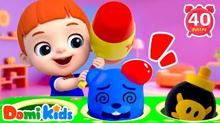 歡樂打地鼠🐹 | 趣味敲擊遊戲🎯 | 寶寶手眼協調 | 幼兒益智啟蒙 | 親子互動兒歌🎵 | 寶貝多米益智