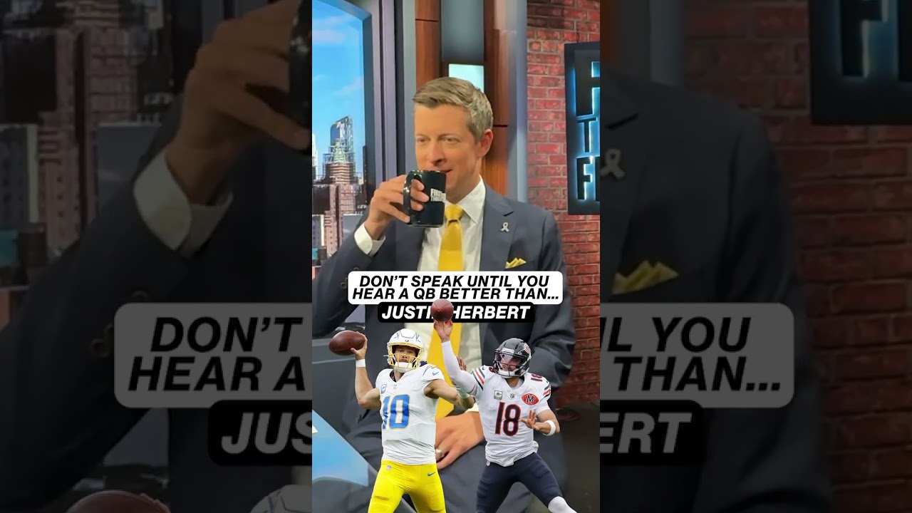 Don’t speak until you hear a QB better than… Justin Herbert 🤫 #nfl #justinherbert #calebwilliams