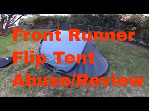 Front Runner Detailed Flip Pop Tent Review, One Year of Abuse