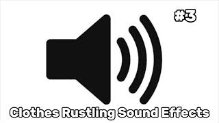 Download lagu Rustling Clothes Sound Effects mp3