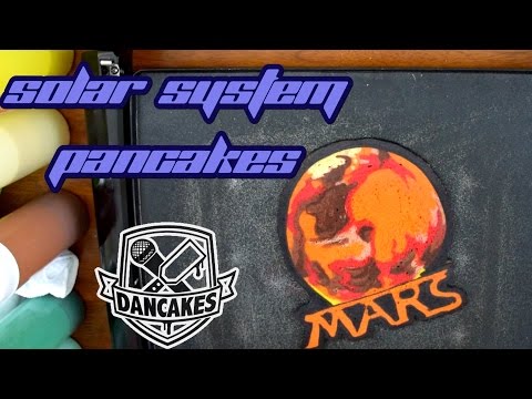 Solar System Pancake Art