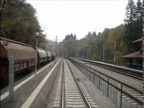 cab view Ploiesti Vest - Predeal, pe Culoarul 4 aproape finalizat