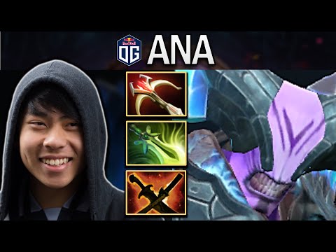 OG.ANA SMURF FACELESS VOID WITH 26 KILLS - DOTA 2 7.29 GAMEPLAY
