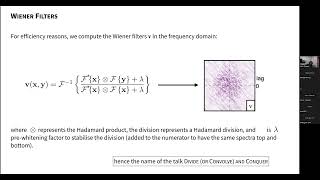Lluis Guasch - Divide (or convolve) and Conquer: Data Comparison with Wiener Filters