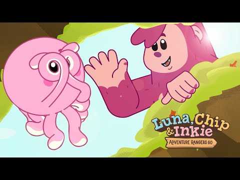 Little Big Tooth 🦷 Full Episode 👹 Luna Chip & Inkie 🌲 Spooky Cartoon for Kids - Kids (0-4), Kingdom Kids Zone - Luna, Chip & Inkie