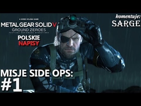 Zagrajmy w Metal Gear Solid 5: Ground Zeroes [napisy PL] BONUS #1 - Side Ops: Wyeliminować Marines
