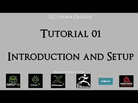 Tutorial 01 - Introduction and Setup | Character Creator 3 Tutorial