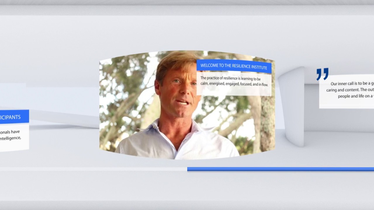 Welcome to the Resilience Institute