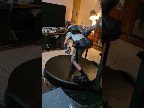 Omni one VR treadmill (beta test hubris)