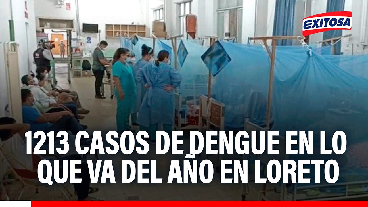 🔴🔵 Dengue en Loreto: Cifra es 55 % menor que en 2025, señala epidemiólogo
