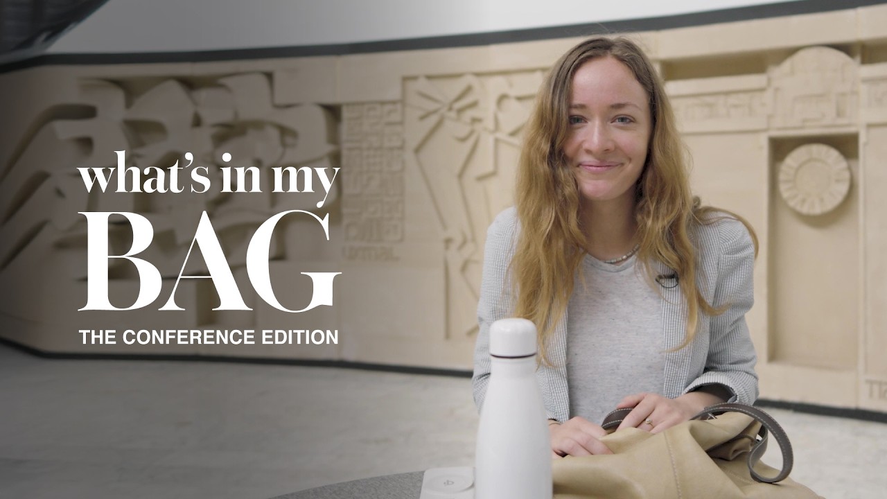 Max Thabiso Edkins Youth Ambassador Isabell Steidel Shows Us What's In Her Bag
