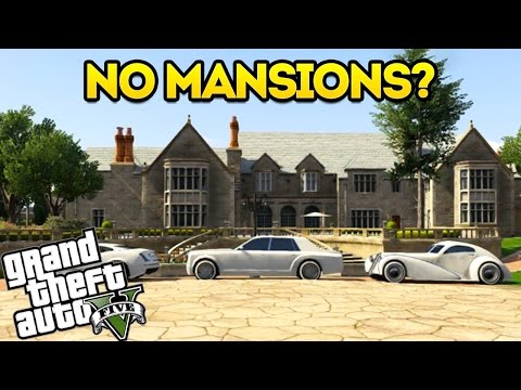 GTA 5 Ill Gotten Gains Part 2 DLC - No Mansions?