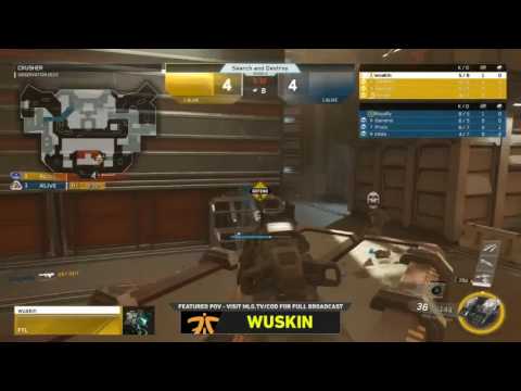 Wuskinz Filthy FTL from Player POV - CWL Global Pro League Stage 2 Playoffs