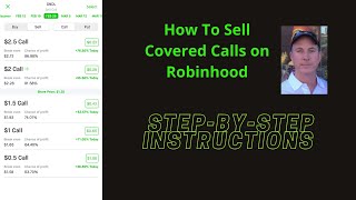 How to Sell Covered Calls on Robinhood
