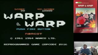 Retro Homebrew Games (Tank Battle, Warp Warp & Bosconian - Coleco) Pickup & Play 4th January 201