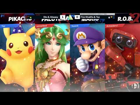 Ascension VIII SSBU Doubles WR3 - Dio & Abaasy (Red) vs Fizz Khalifa & Taz (Blue)