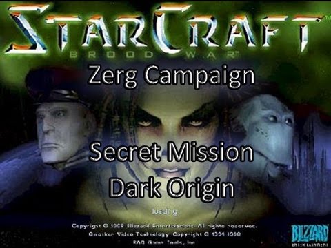 Let's Play Starcraft Brood War - Zerg Mission 09b: Secret Mission: Dark Origin