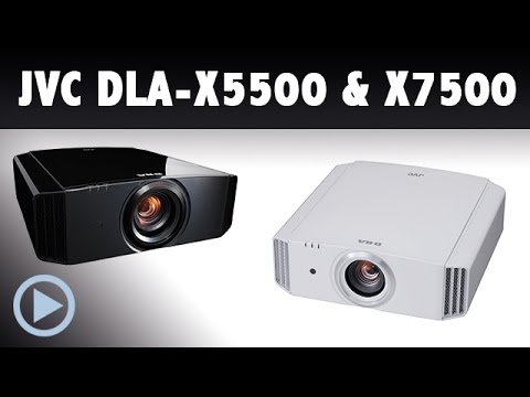 JVC DLA-X5500 and X7500 presentation / test in home cinema