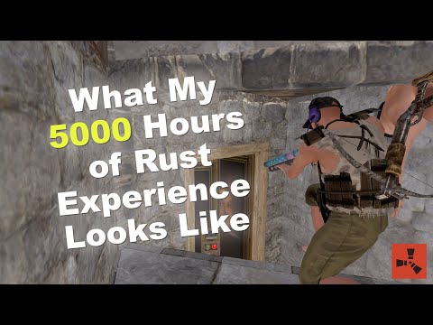 Rust - What My 5000 Hours of Rust Experience Looks Like (Solo Survival)