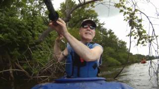 preview picture of video 'Kayaking Peace Valley Lake Bucks County PA Memorial Day Weekend'