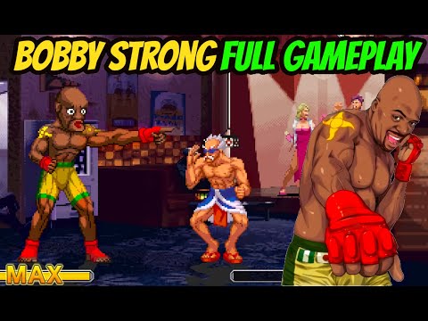 Bobby Strong (Ologun) - Gameplay - Hidden Character - Matrimelee PS2