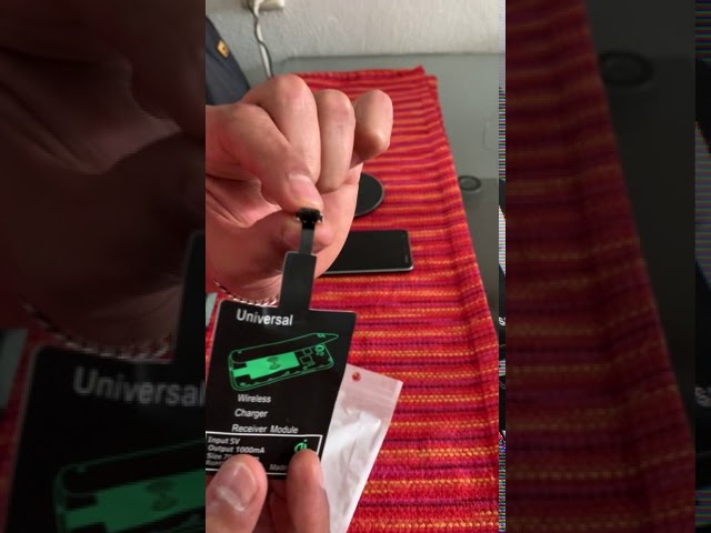 Vídeo relacionado con ASHATA Módulo Cargador,Módulo Cargador, Módulo Transmisor de Carga Inalámbrico, Base Carga Inalambrica, Cargador inalámbrico Actual> 70% Tasa de Conversión Qi 500-1000mA (Micro USB)