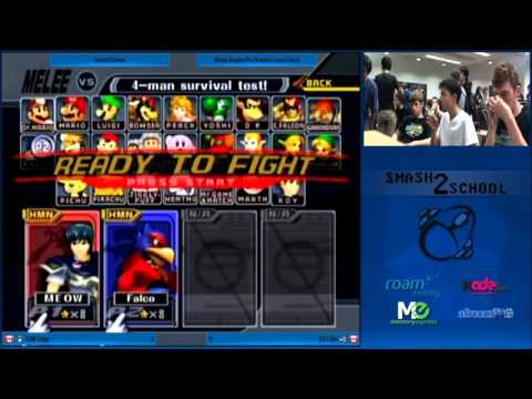 Smash2School - EGM | Edge (Marth) Vs. ELF | Zilo (Falco) - SSBM Losers Top 8 - Melee