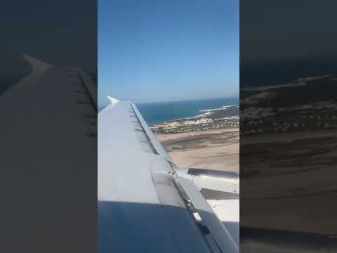 Landing in monastir airport