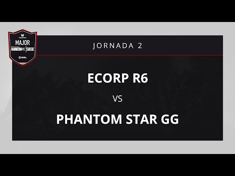 R6S - ECORP R6 vs. Phantom Star GG - Jornada 2 - Predator R6 Major Invierno 2018