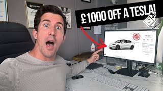 Secret: How I Got £1000 off a New Tesla!