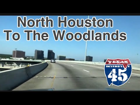 i-45 North To The Woodlands, Texas