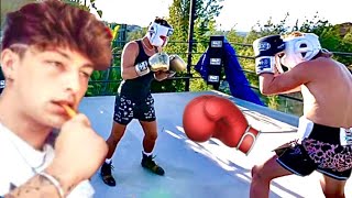 BOXING WITH TAYLER HOLDER!🥊