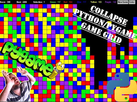 Freefall Prototype Part 2 Python Pygame