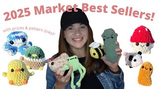 Top 15 Best Selling Crochet Amigurumi At Markets in 2025! What To Crochet For Pop-Up Markets in 2026