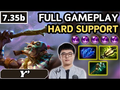 7.35b - Y' WITCH DOCTOR Hard Support Gameplay - Dota 2 Full Match Gameplay