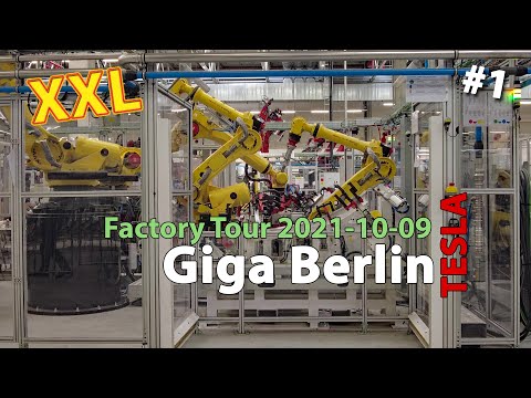 Tesla Giga Berlin • Factory Tour #1 • County Fair Grünheide • 2021-10-09 • Gigafactory 4K